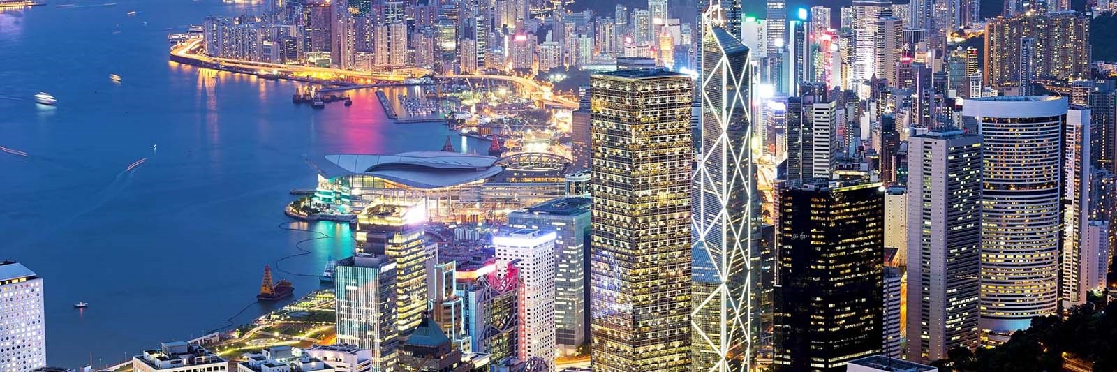 A Hong Kong skyline