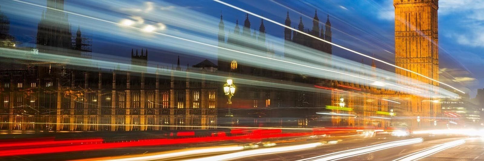 A London skyline